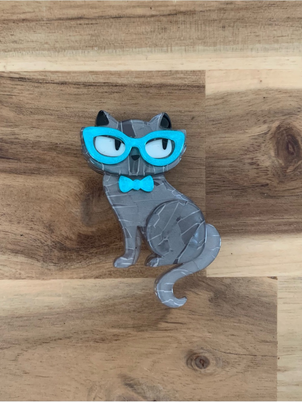 Erstwilder Elissa the Indie Cat Brooch pin NWOT